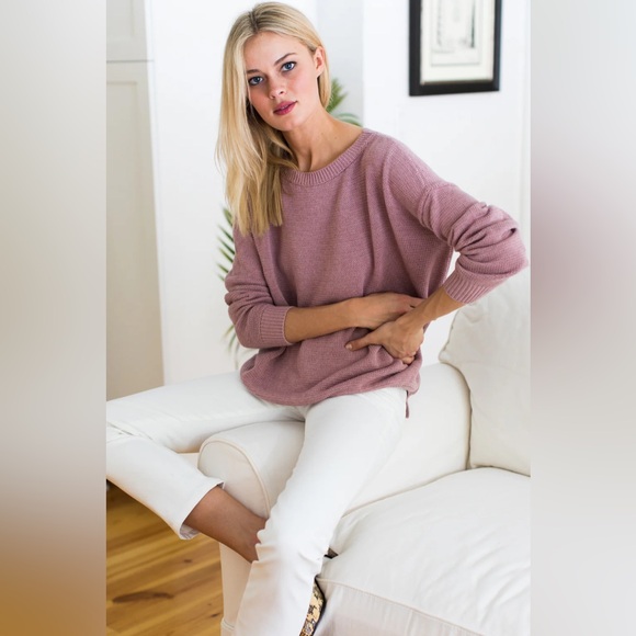 EMERSON FRY CAROLYN SWEATER - ROSE ORGANIC - Picture 6 of 8